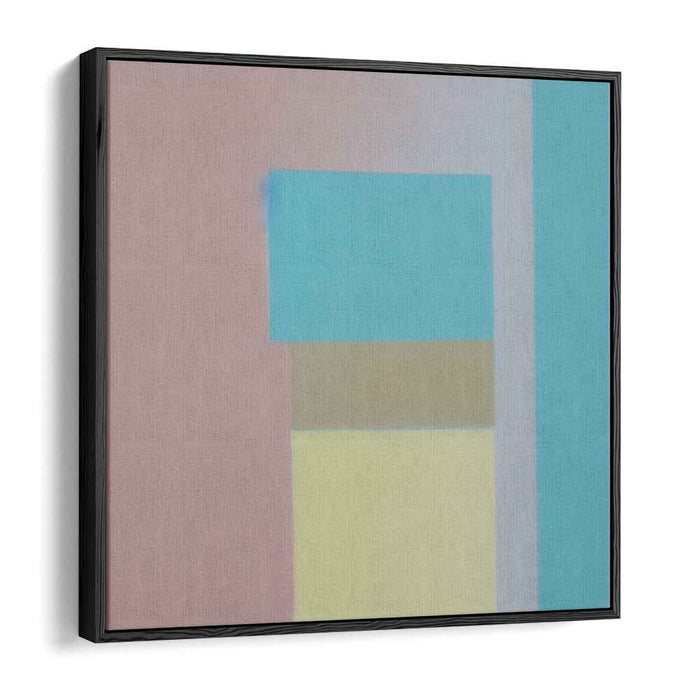 Geometric Balance: Minimalist Geometric Harmony Canvas Art Print