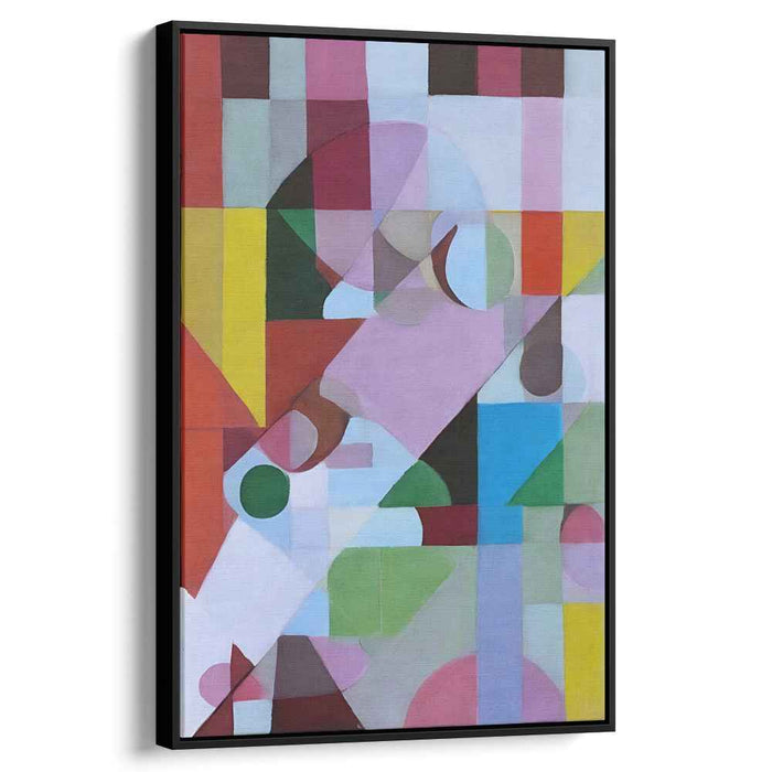 Pastel Bauhaus Squares #202