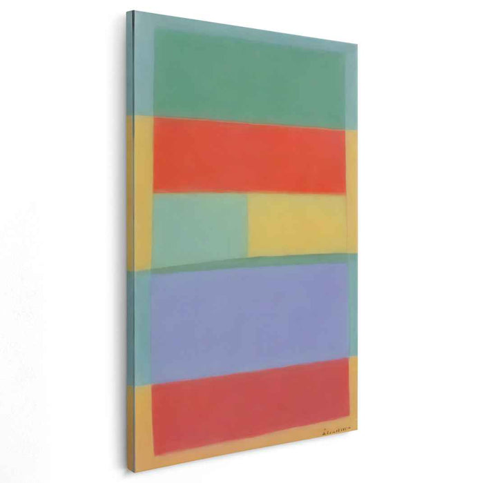 Pastel Bauhaus Squares #203