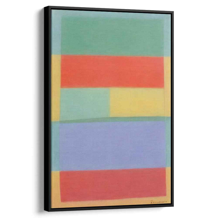 Pastel Bauhaus Squares #203