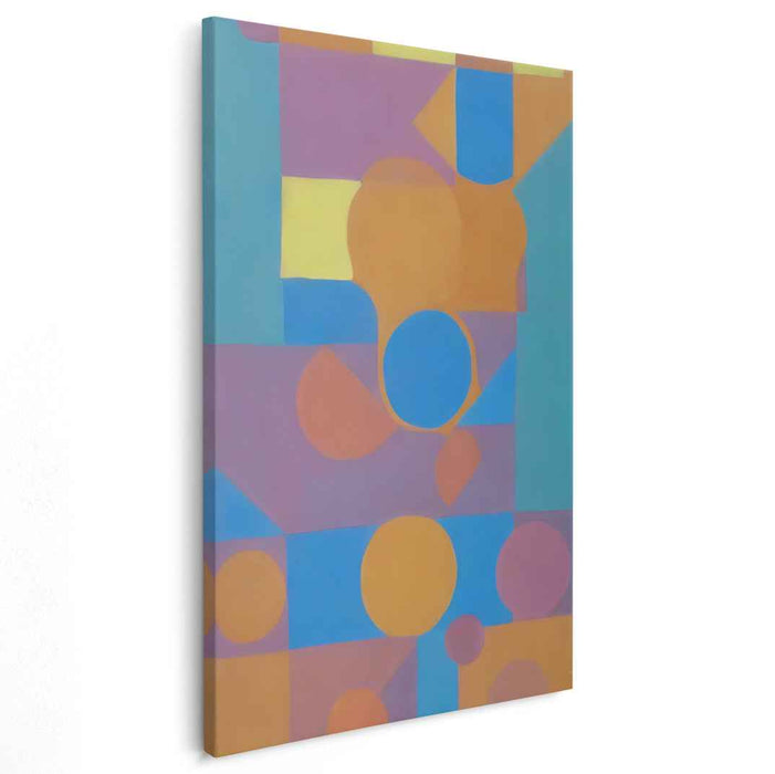 Pastel Bauhaus Squares #210