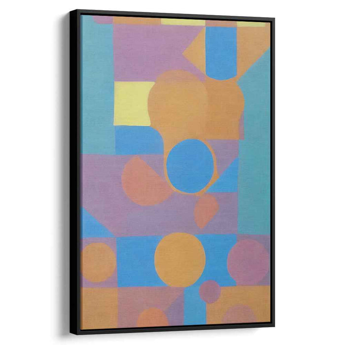 Pastel Bauhaus Squares #210