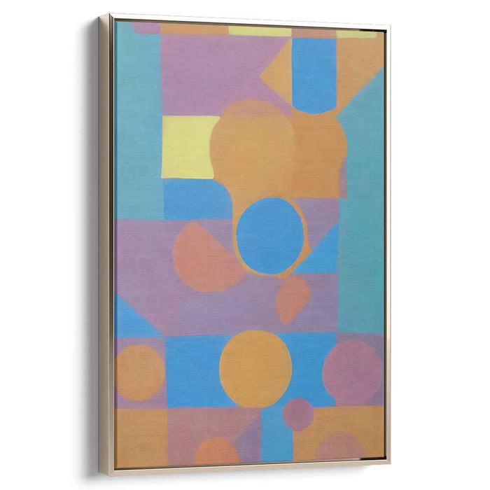 Pastel Bauhaus Squares #210