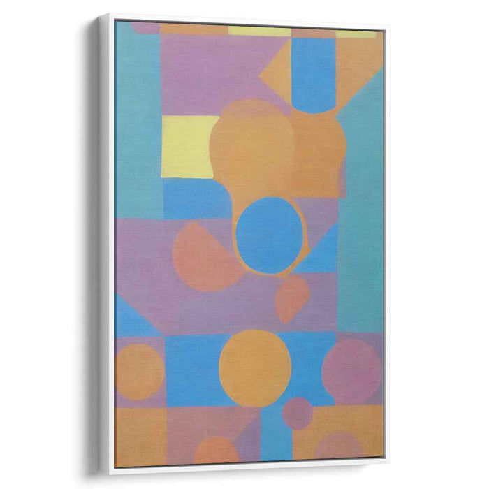 Pastel Bauhaus Squares #210