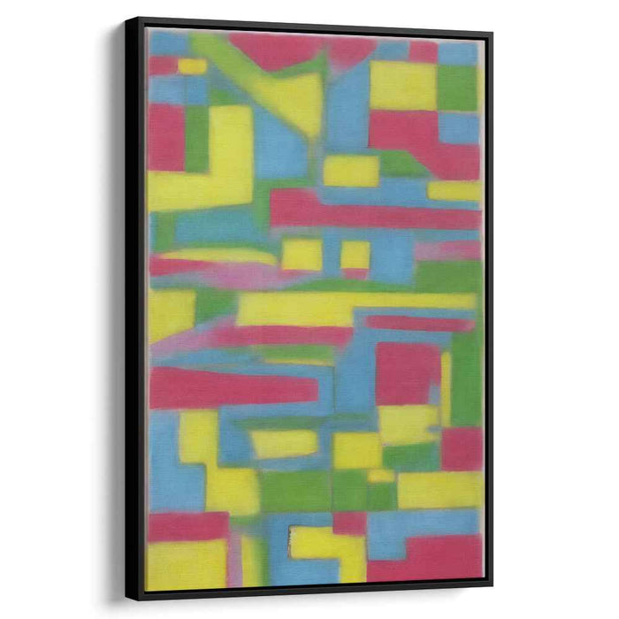 Pastel Bauhaus Squares #213