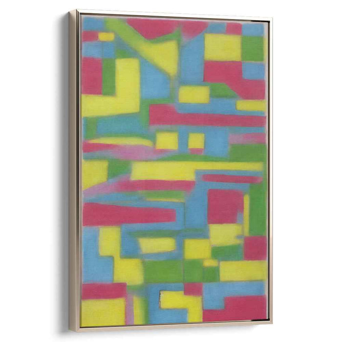 Pastel Bauhaus Squares #213