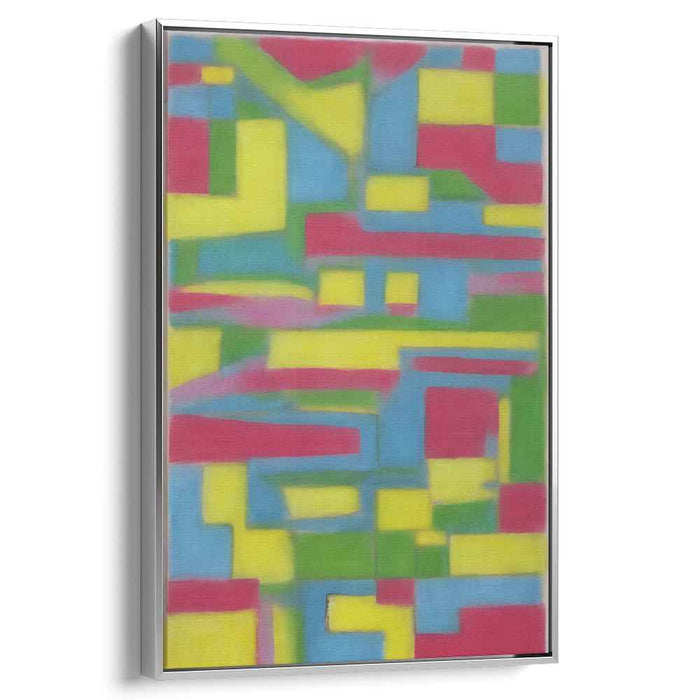 Pastel Bauhaus Squares #213
