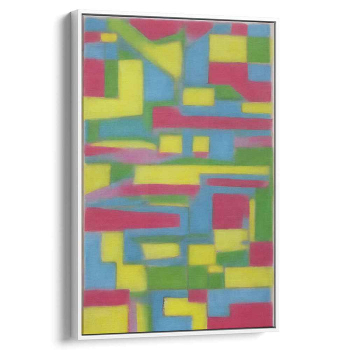 Pastel Bauhaus Squares #213