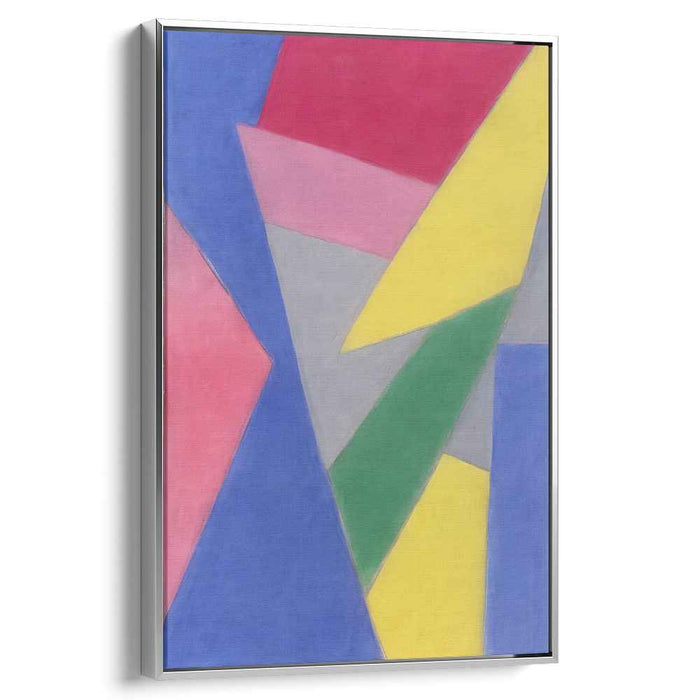 Pastel Bauhaus Squares #222