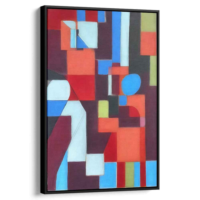 Pastel Bauhaus Squares #223