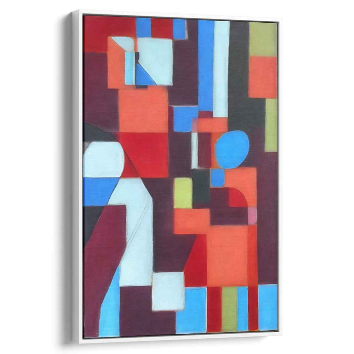 Pastel Bauhaus Squares #223