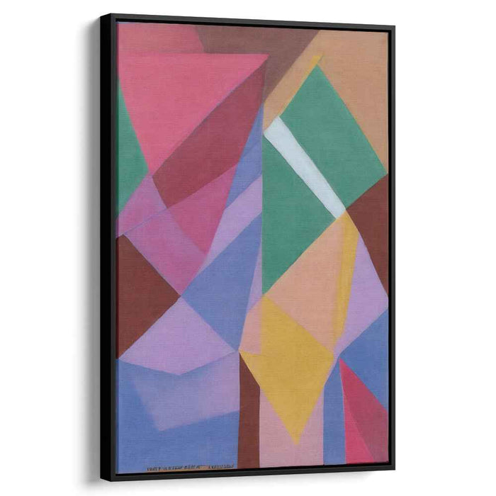 Wild Spectrum Splash: Bold Abstract Canvas Art Print