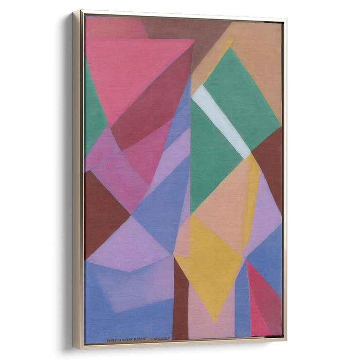 Wild Spectrum Splash: Bold Abstract Canvas Art Print