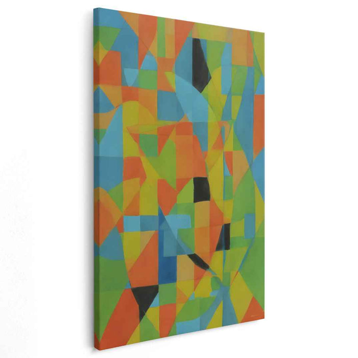 Pastel Bauhaus Squares #233