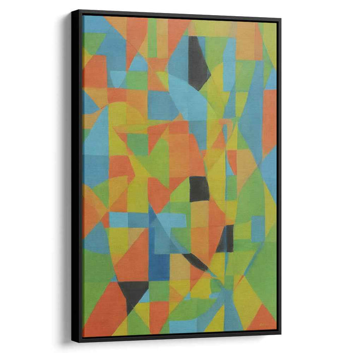 Pastel Bauhaus Squares #233