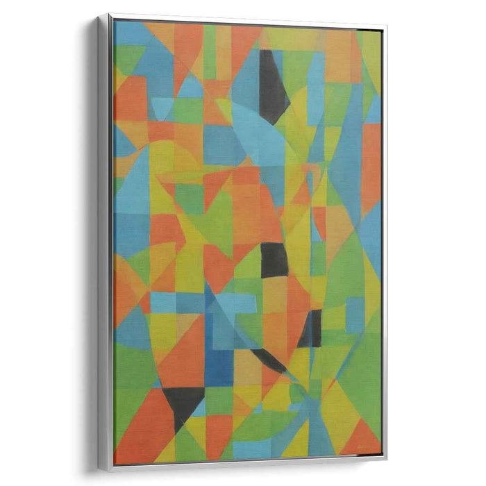 Pastel Bauhaus Squares #233