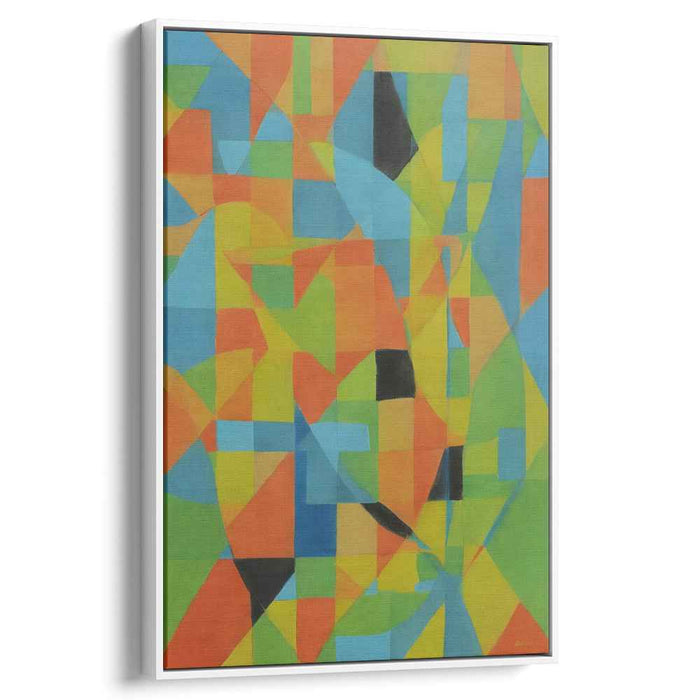 Pastel Bauhaus Squares #233