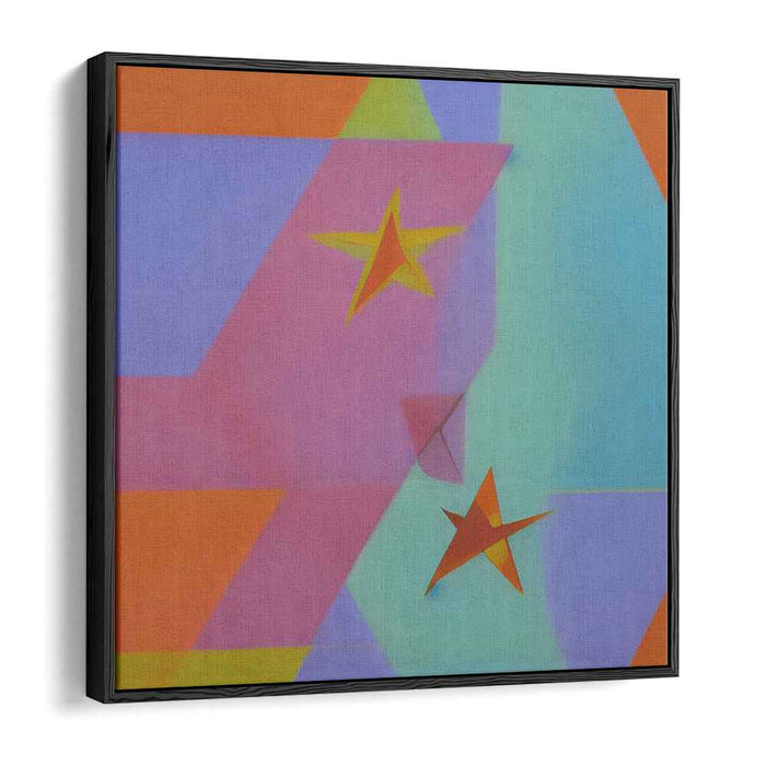 Cosmic Rhapsody Burst: Vibrant Abstract Star Composition