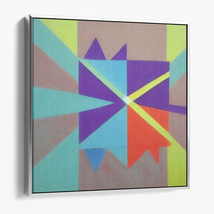 Pastel Bauhaus Stars #008