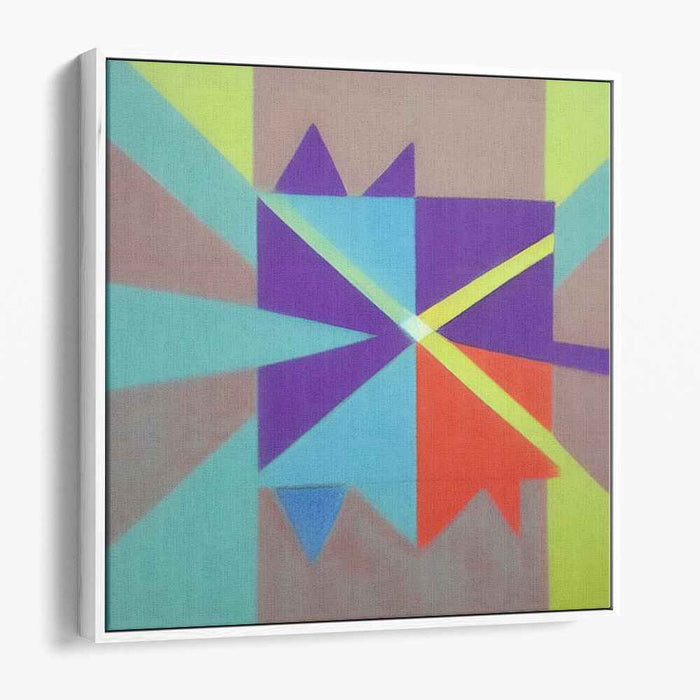 Pastel Bauhaus Stars #008