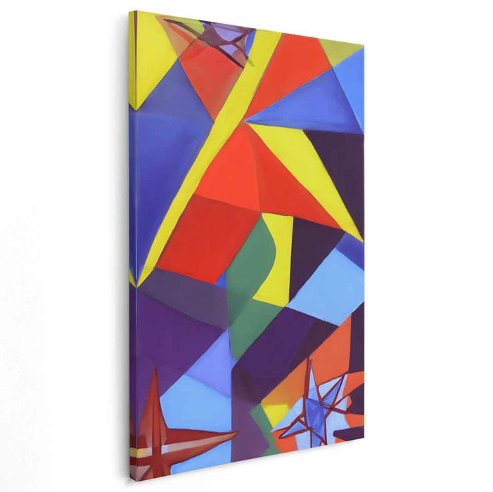 Pastel Bauhaus Stars #205