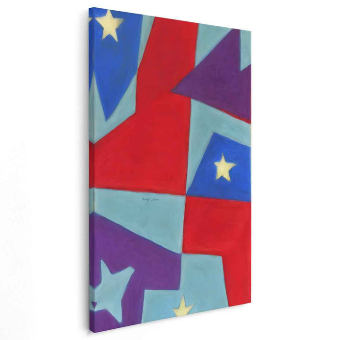 Pastel Bauhaus Stars #222