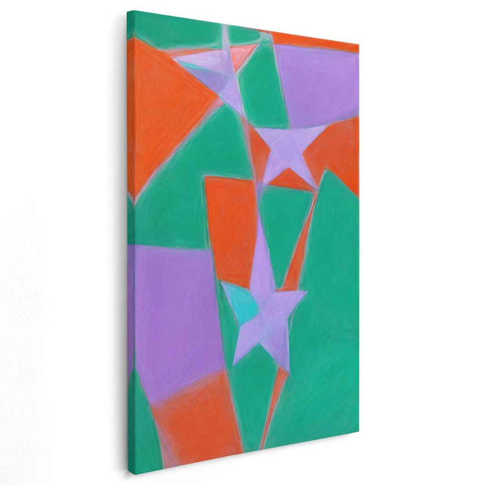 Pastel Bauhaus Stars #235