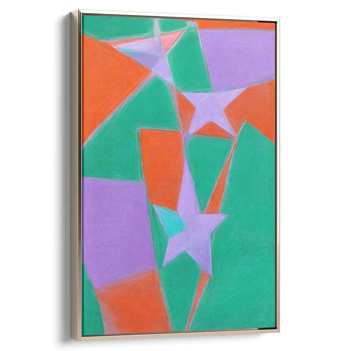 Pastel Bauhaus Stars #235