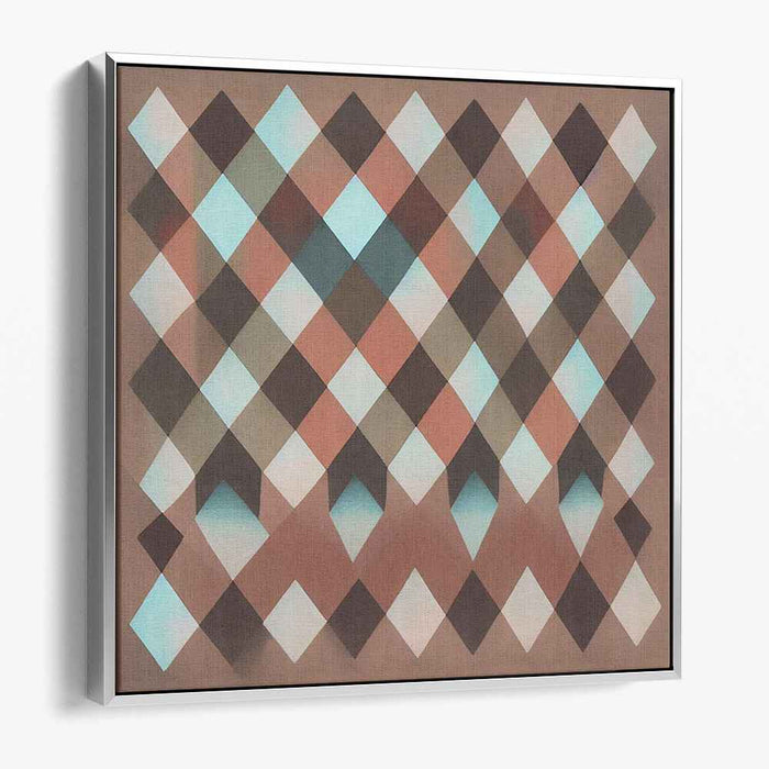 Pastel Bauhaus Triangles #001