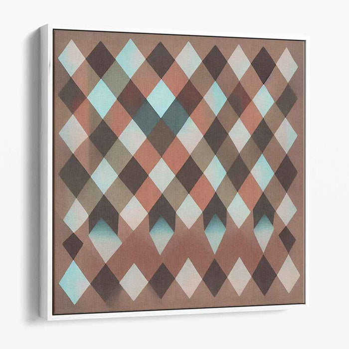 Pastel Bauhaus Triangles #001