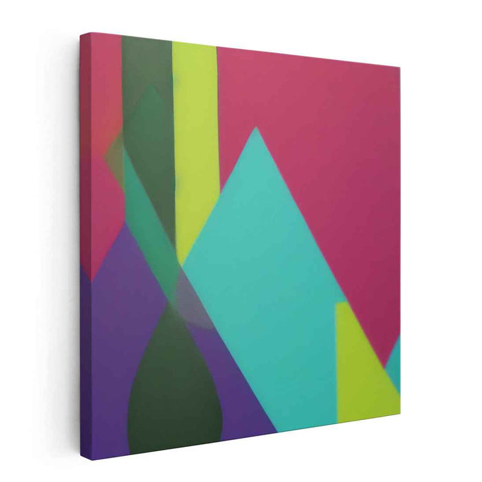 Pastel Bauhaus Triangles #006