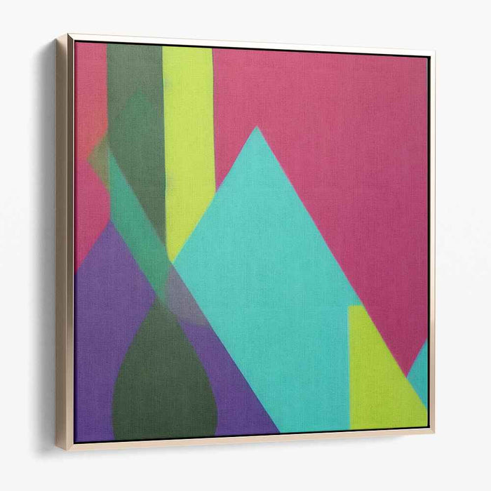 Pastel Bauhaus Triangles #006