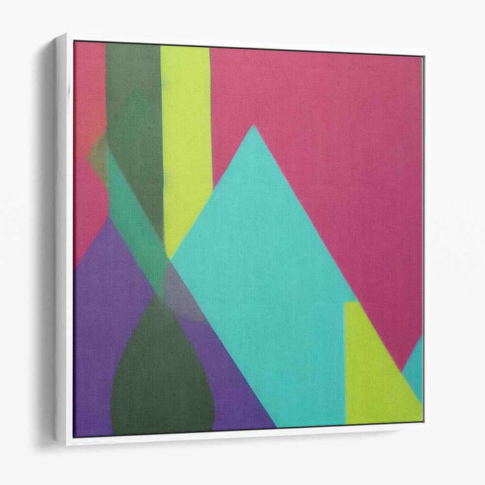 Pastel Bauhaus Triangles #006