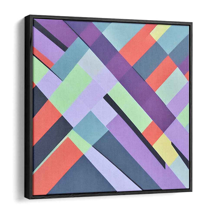 Pastel Bauhaus Triangles #010