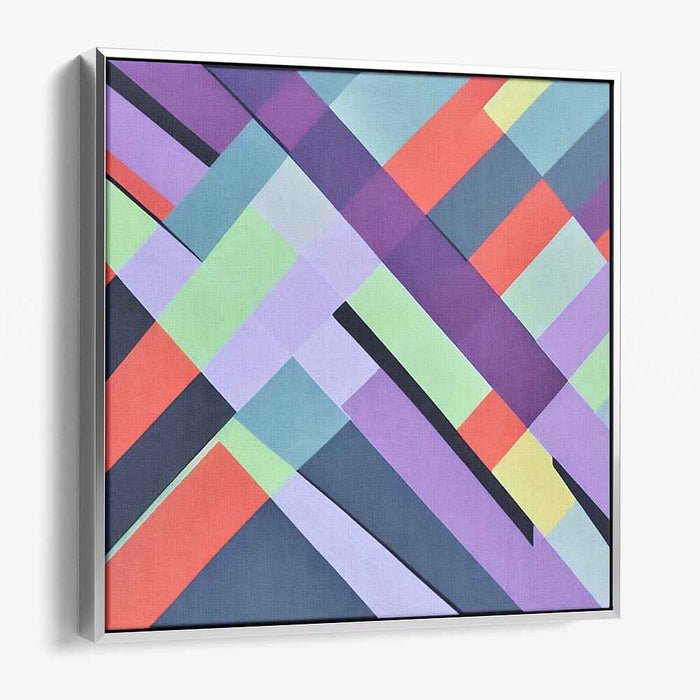 Pastel Bauhaus Triangles #010