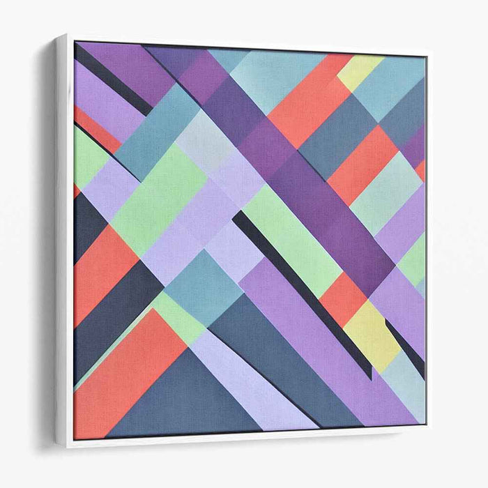 Pastel Bauhaus Triangles #010