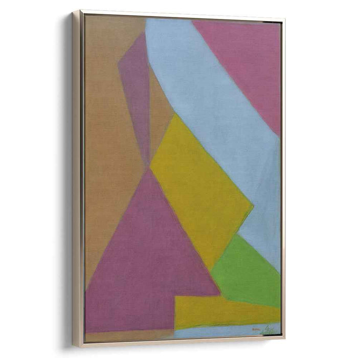 Colorful Thoughts Explosion: Vibrant Abstract Canvas Art Print