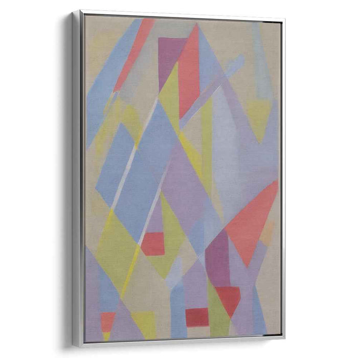 Heartstrings Symphony: Abstract Expressionist Canvas Art Print