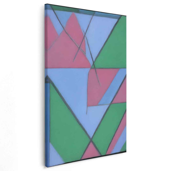 Parallel Perspectives: Contemporary Abstract Geometric Canvas Art