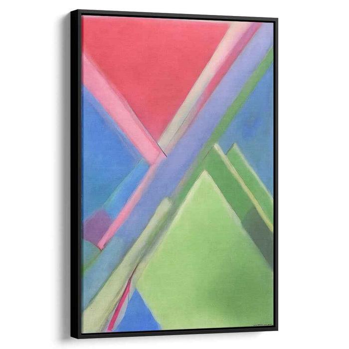 Pastel Bauhaus Triangles #225