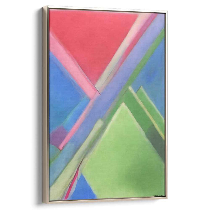 Pastel Bauhaus Triangles #225