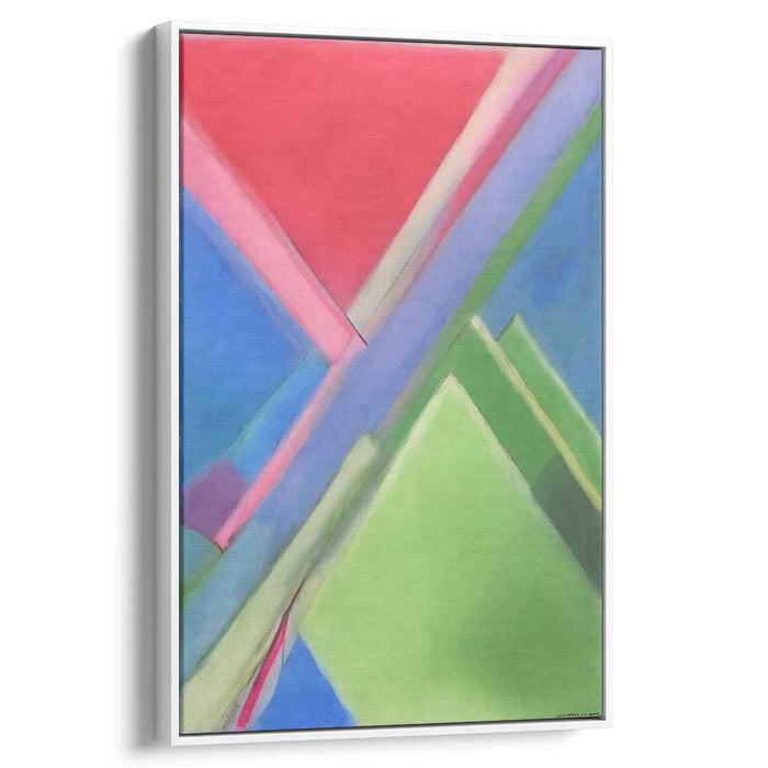 Pastel Bauhaus Triangles #225