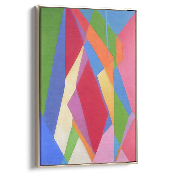 Pastel Bauhaus Triangles #229