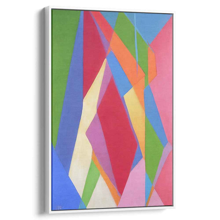 Pastel Bauhaus Triangles #229