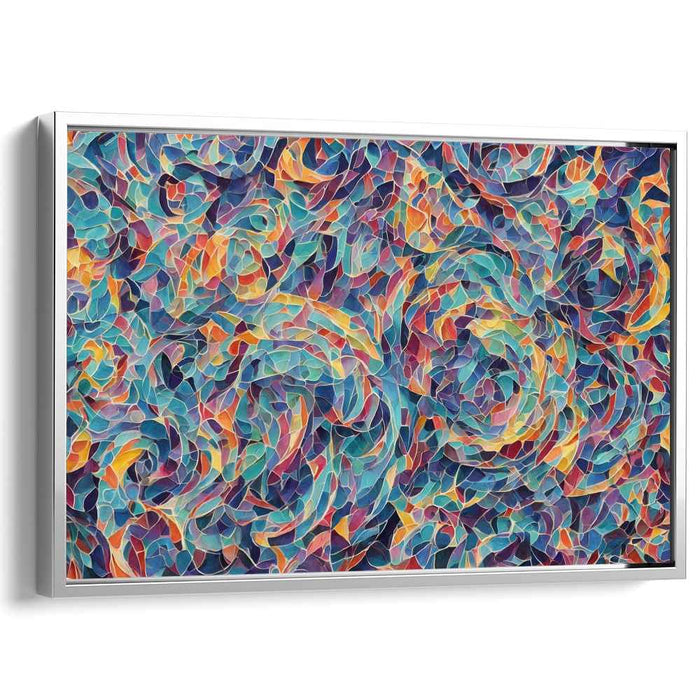 Pastel Cubism Circles #104