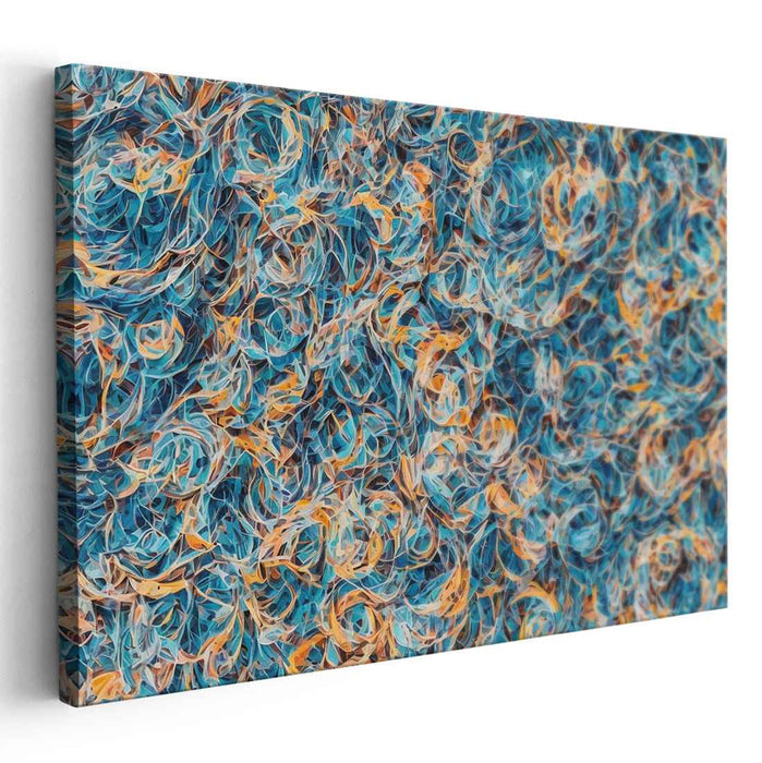 Pastel Cubism Circles #108