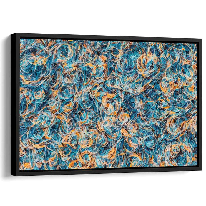 Pastel Cubism Circles #108