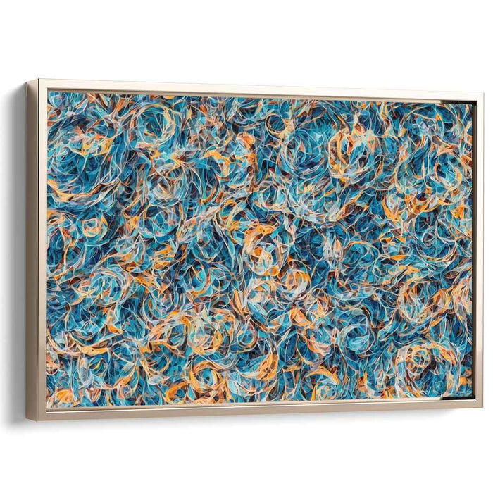 Pastel Cubism Circles #108