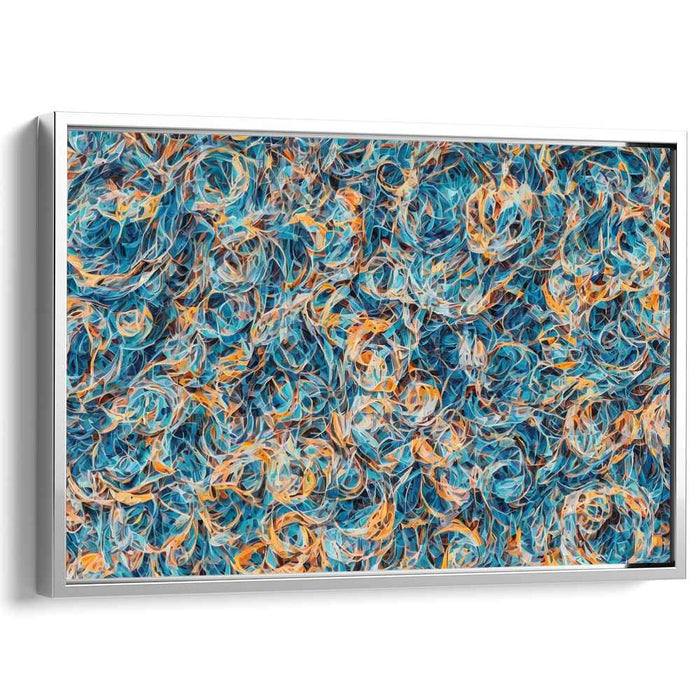 Pastel Cubism Circles #108