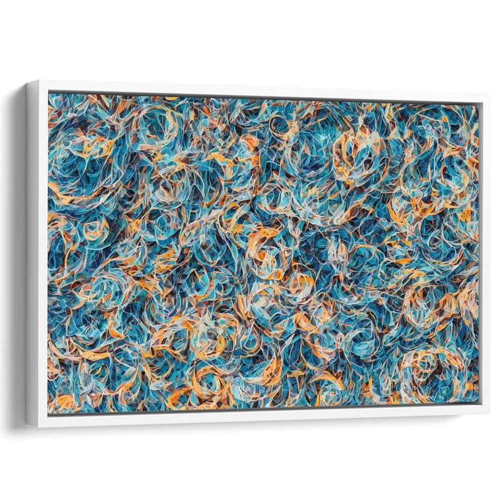 Pastel Cubism Circles #108